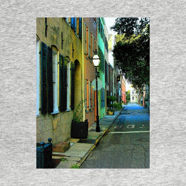 Back Street in Charleston by Rodwilliams